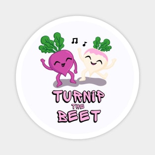 Turnip the Beet Food Pun Magnet